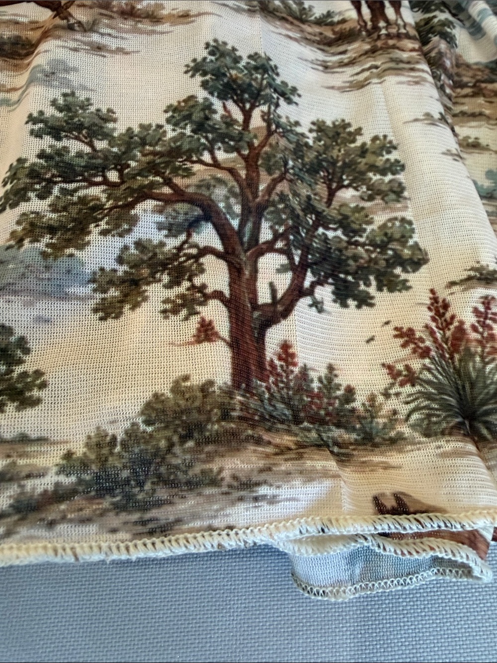 NWT Boho Cream Horse-Print Maxi Skirt - Women's Country Maxi - Picture 7 of 7